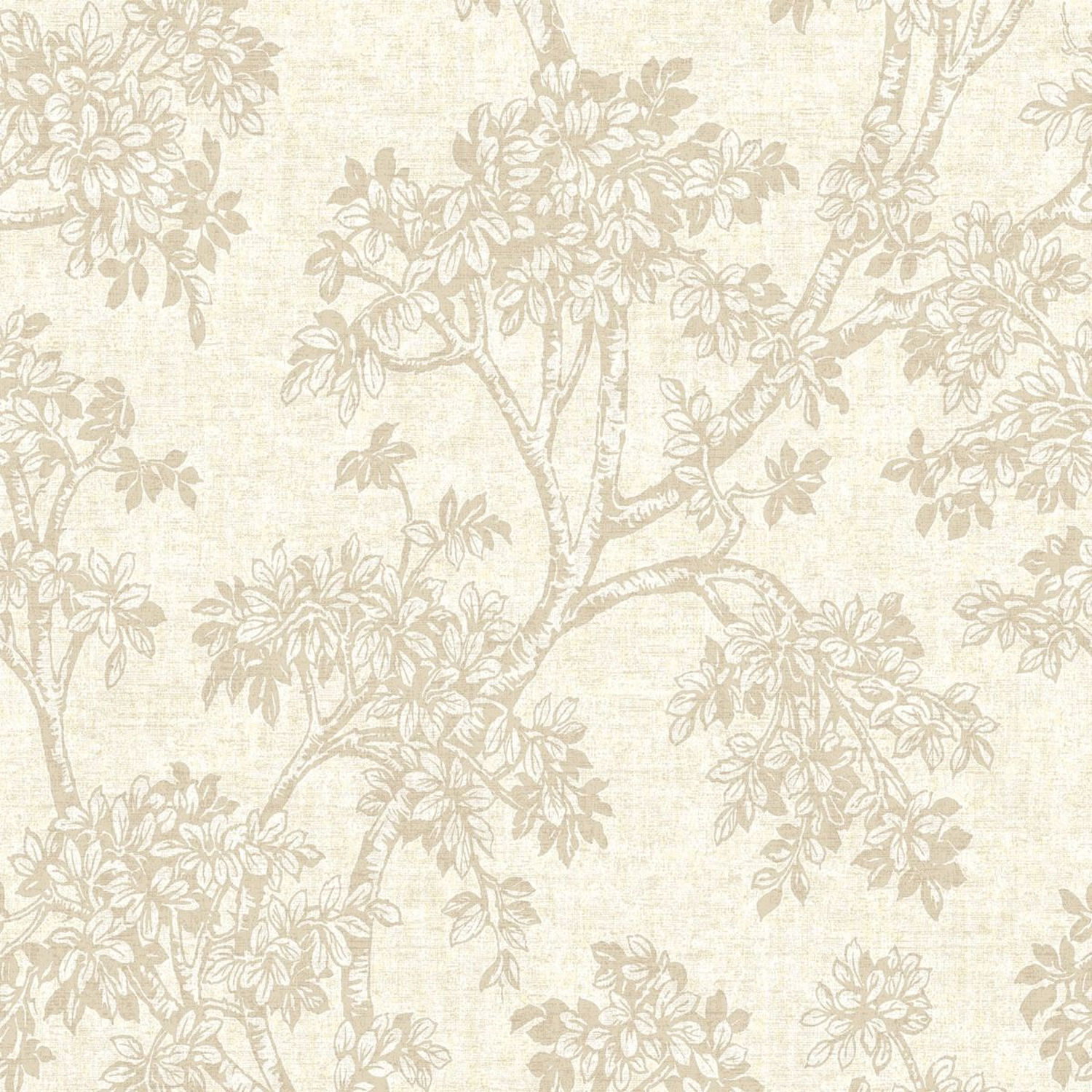 Holden Décor Hawthorn Trail Vinyl Textured Wallpaper - Neutral