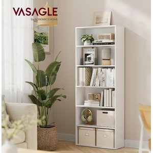 VASAGLE 6-Tier Open Storage Bookshelf