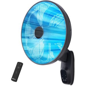 Wall Mounted Electric Fan with Remote Control and Oscillating Cooling