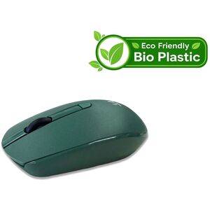 Accuratus Bioplastic M100 Multidevice Wireless Mouse BT and RF - Charcoal Black