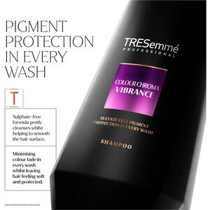 TRESemme Shampoo Colour Chroma Vibrance Hair Colour Protection 250ml,  6 Pack