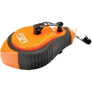 Bahco CL-1221 chalk line reel 30m, 3x rewind, 16kg breaking strain