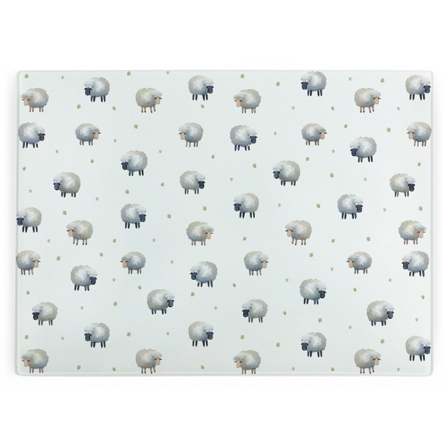 Image of Spring Sheep Large Smooth Glass Worktop&hellip;