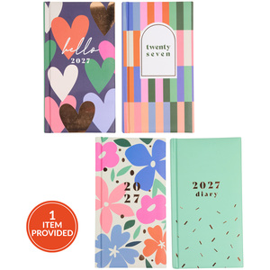 2027 Slim Pocket Diary