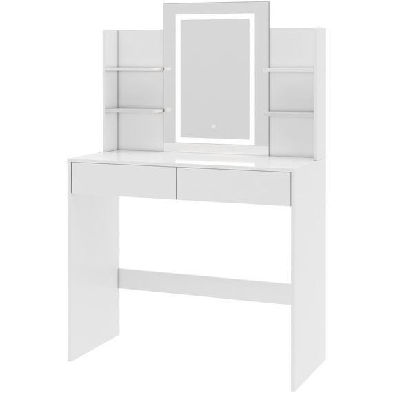 MCC Direct Dressing Table Adjustable LED Mirror Vanity Table Make up Desk Texas