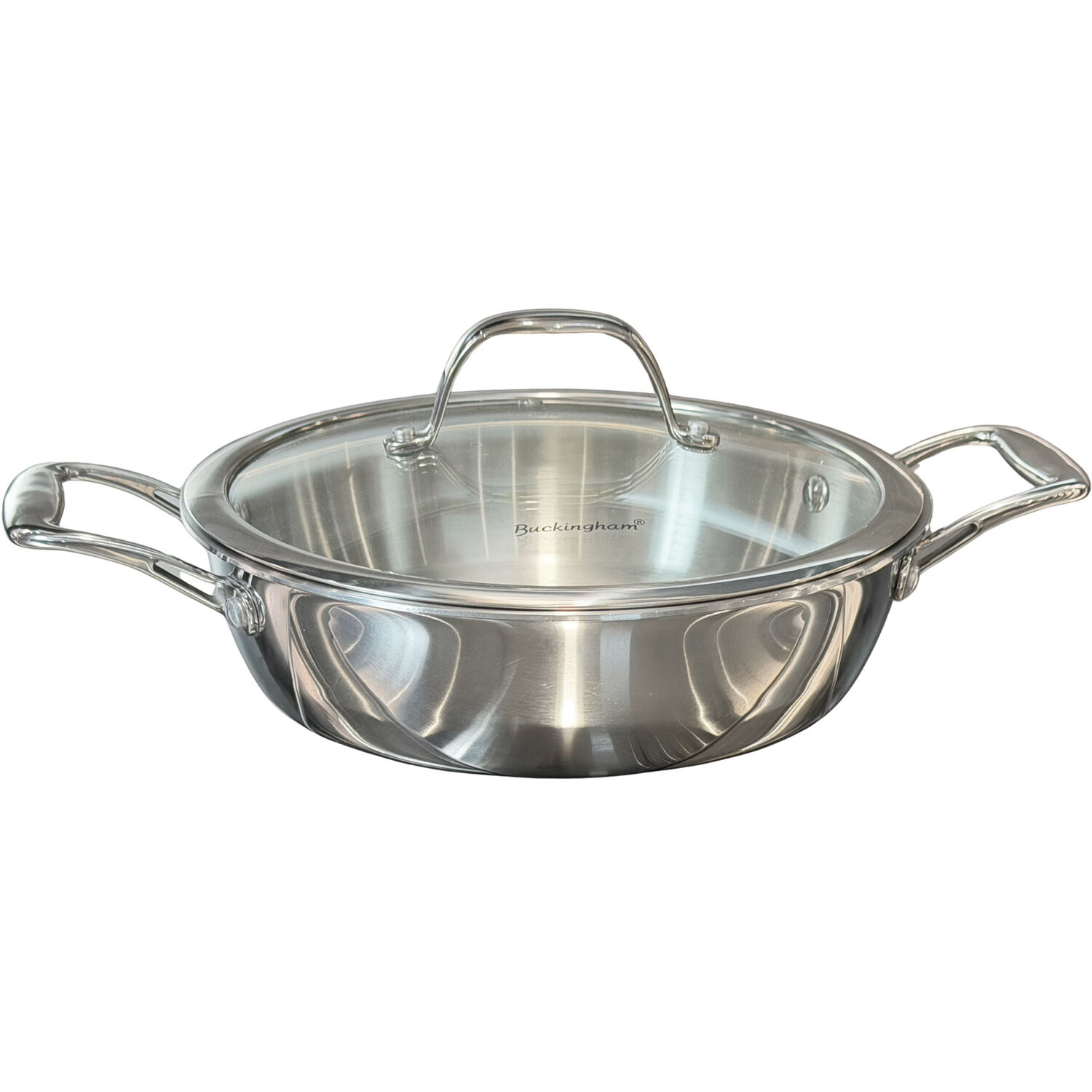 Image of Elite Triply 18/8 Stainless Steel Sauteuse&hellip;