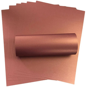 10 Sheets of A4 Violet Gold One Sided Pearlescent Shimmer Card