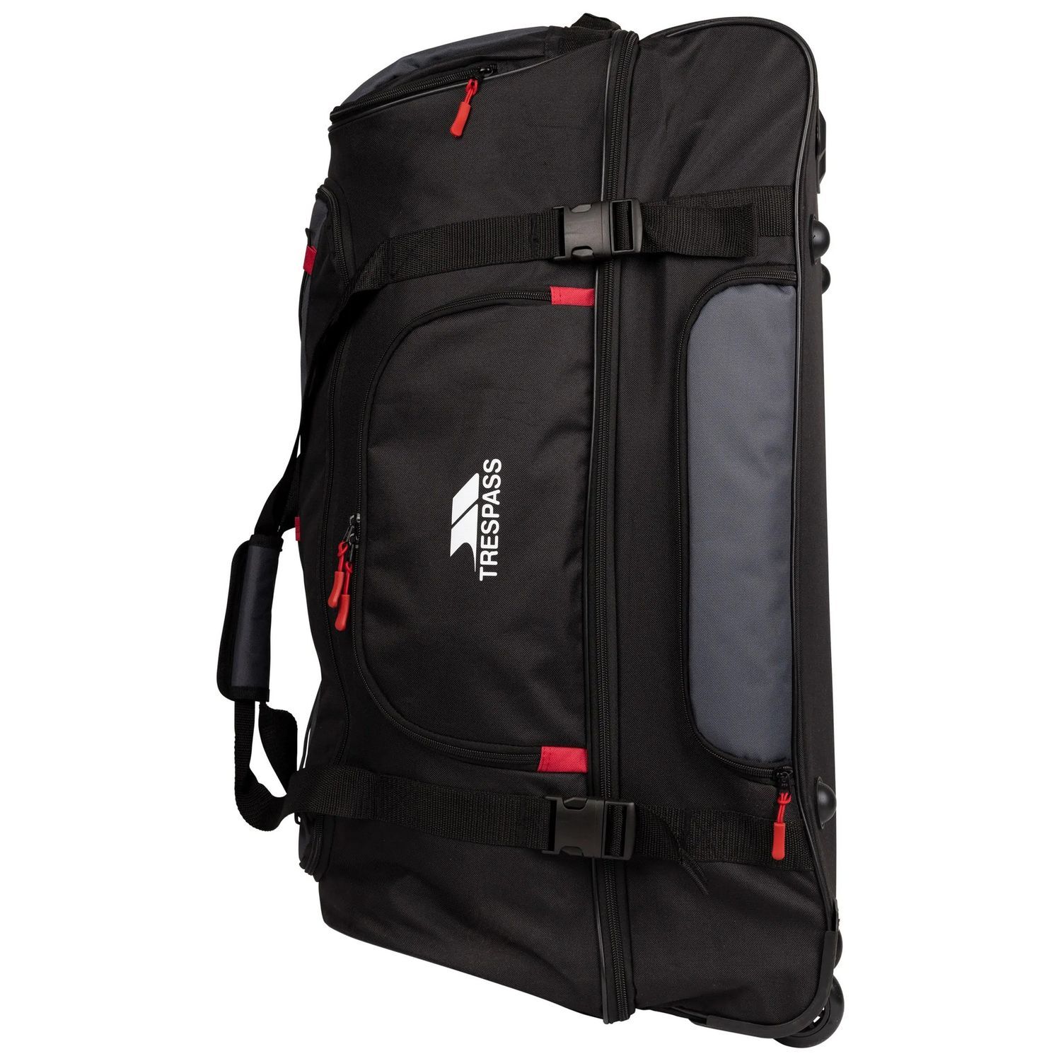 Trespass Fero 100L Wheeled Duffel Bag - Black