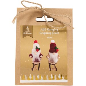 Make Your Own Hanging Sleighing Gonks Kit