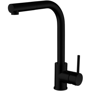 Balterley Pull Out Single Lever Kitchen Mixer Tap - Black