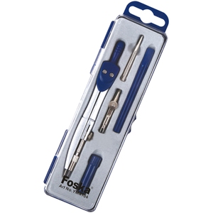 Zinc Paint Compass Divider Math Set