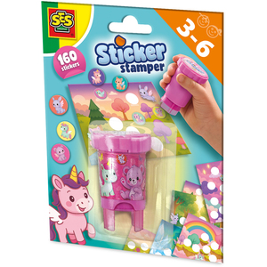 Sticker stamper - Fantasy animals
