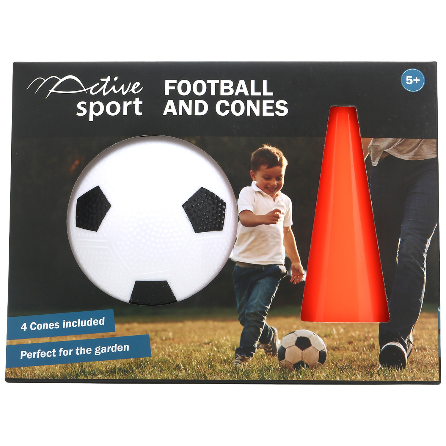 Football and Cones Set