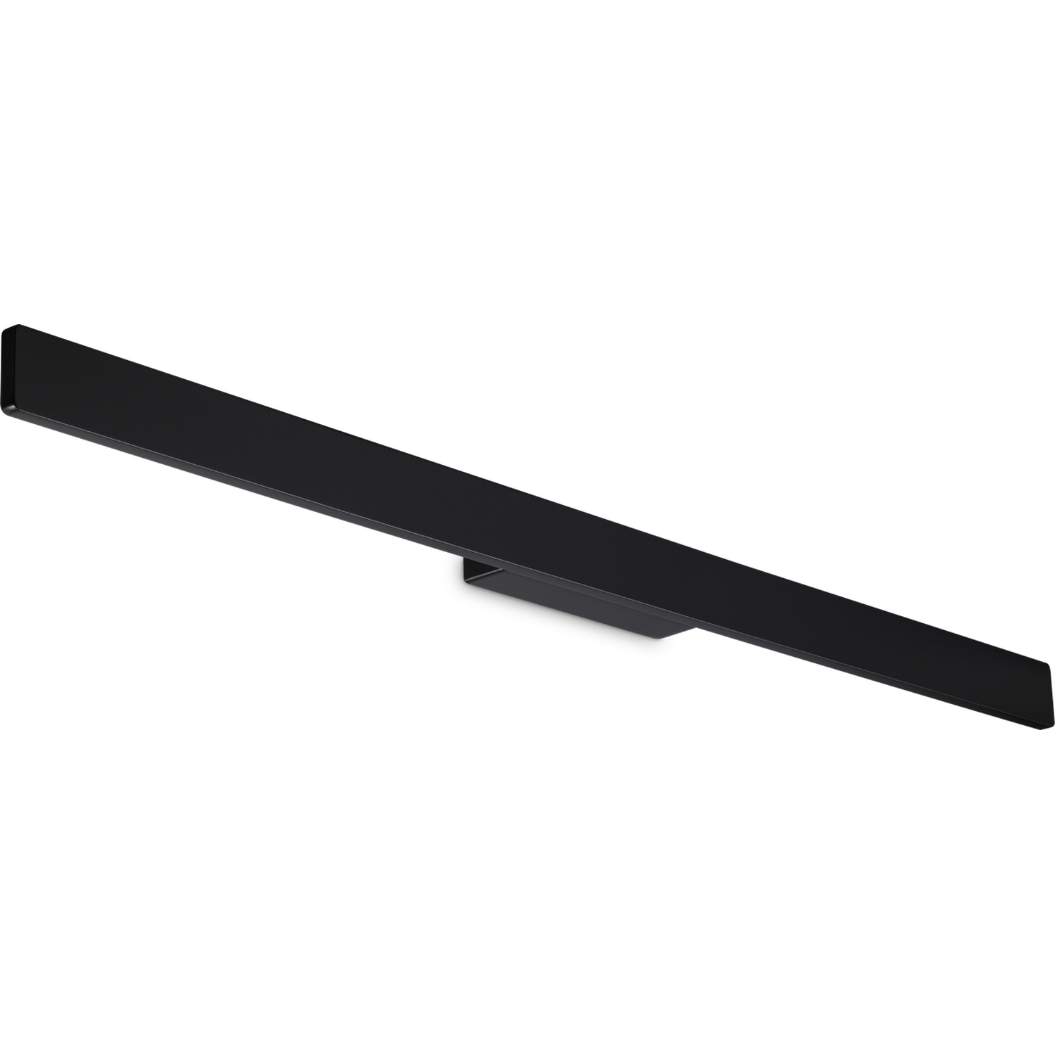 Ideal Lux Lighting Linea Wall Light Black - Black