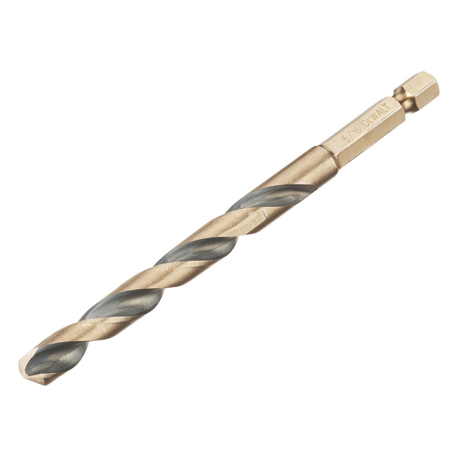 Dewalt Power Tools Black&Gold Hex Hss-G Drill Bits - Multi Colour