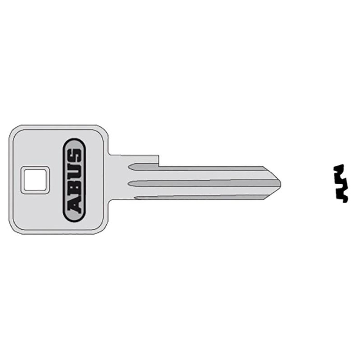 Abus Mechanical E60 Key Blank - Multi Colour