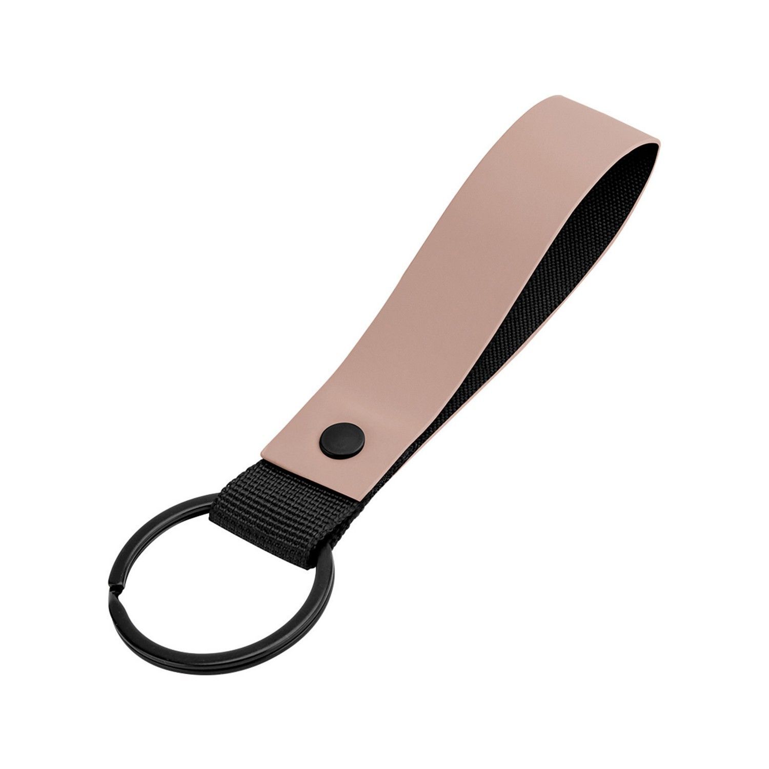 Bagbase Matte Pu Keyring C - Nude Pink