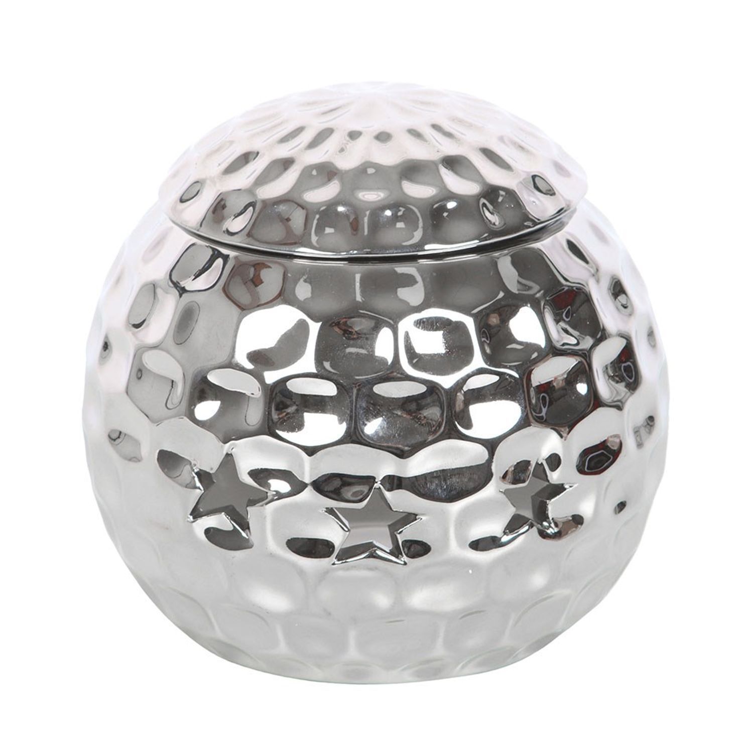 Something Different Unisex Silver Disco Ball Oil Burner In - Image 2