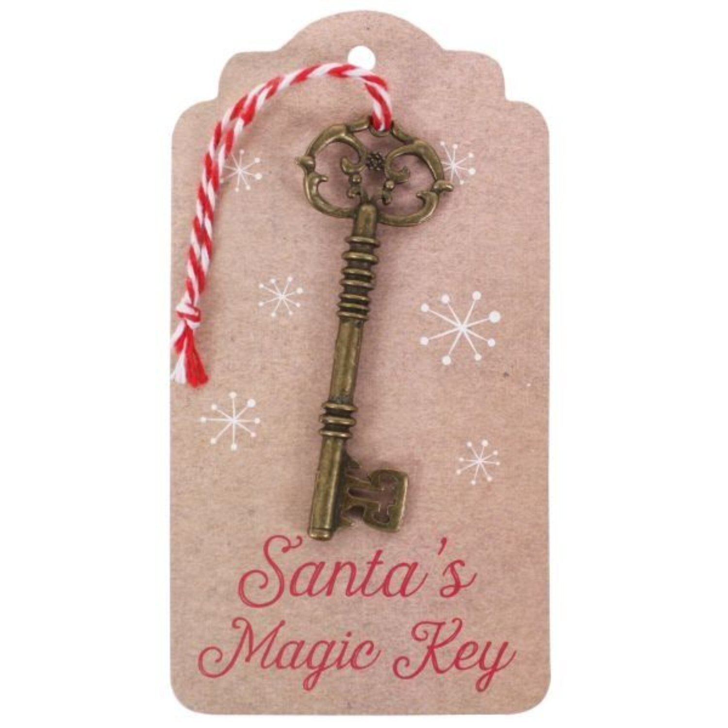  - Santa's Magic KeyPerfect For Christmas Eve Boxes 2 PackGold - Image 3