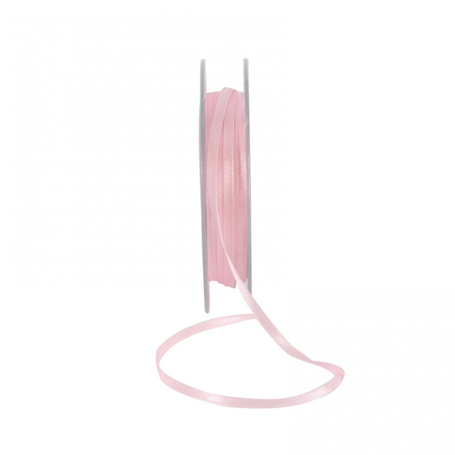  - Light Satin Ribbon 3mm 3 PackPink - Image 3