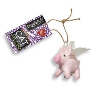 Green & Wilds Eco Friendly Natural Cat Toy with Catnip - Piggie Sue