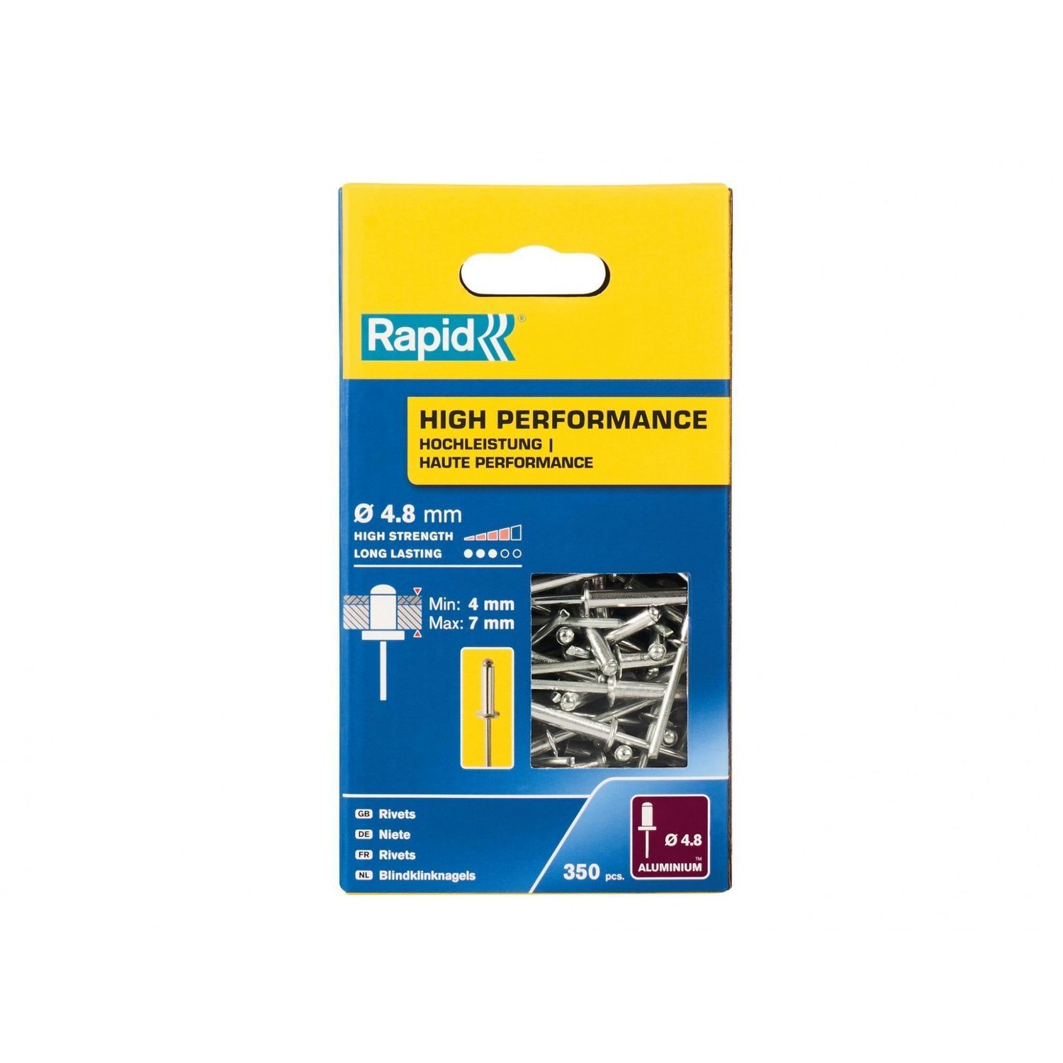 Rapid High Performance Rivets B - Multi Colour