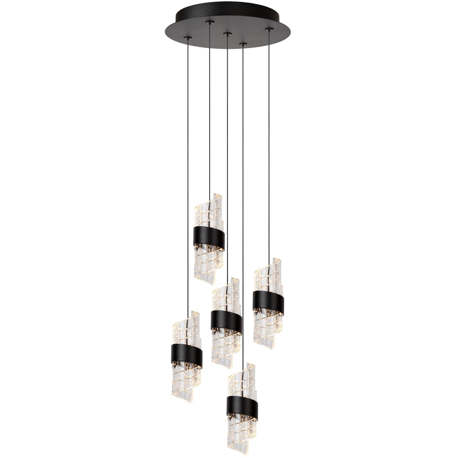 Lucide Lighting Lucide Pendant Light Black N - Black