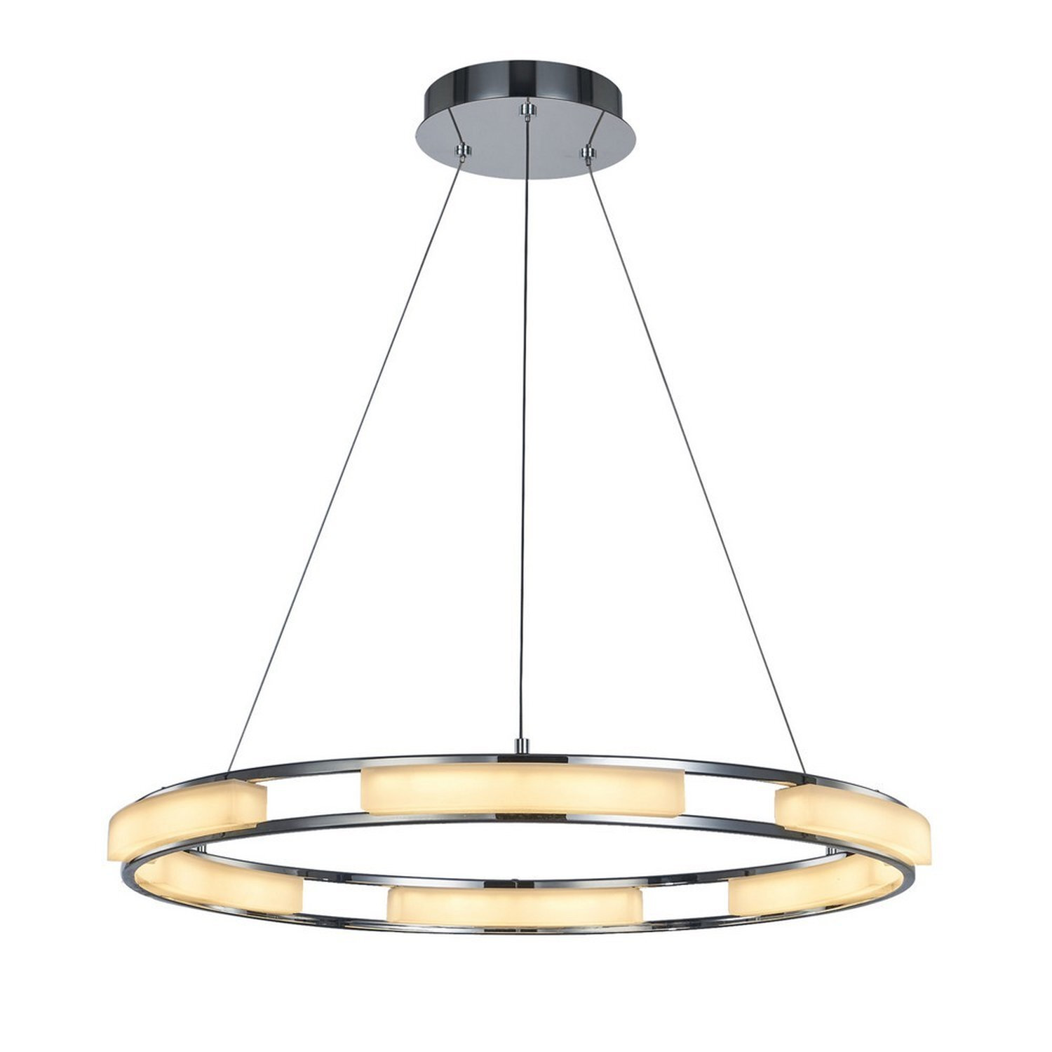 Italux Lighting Modern Pendant Light Chrome P - Chrome