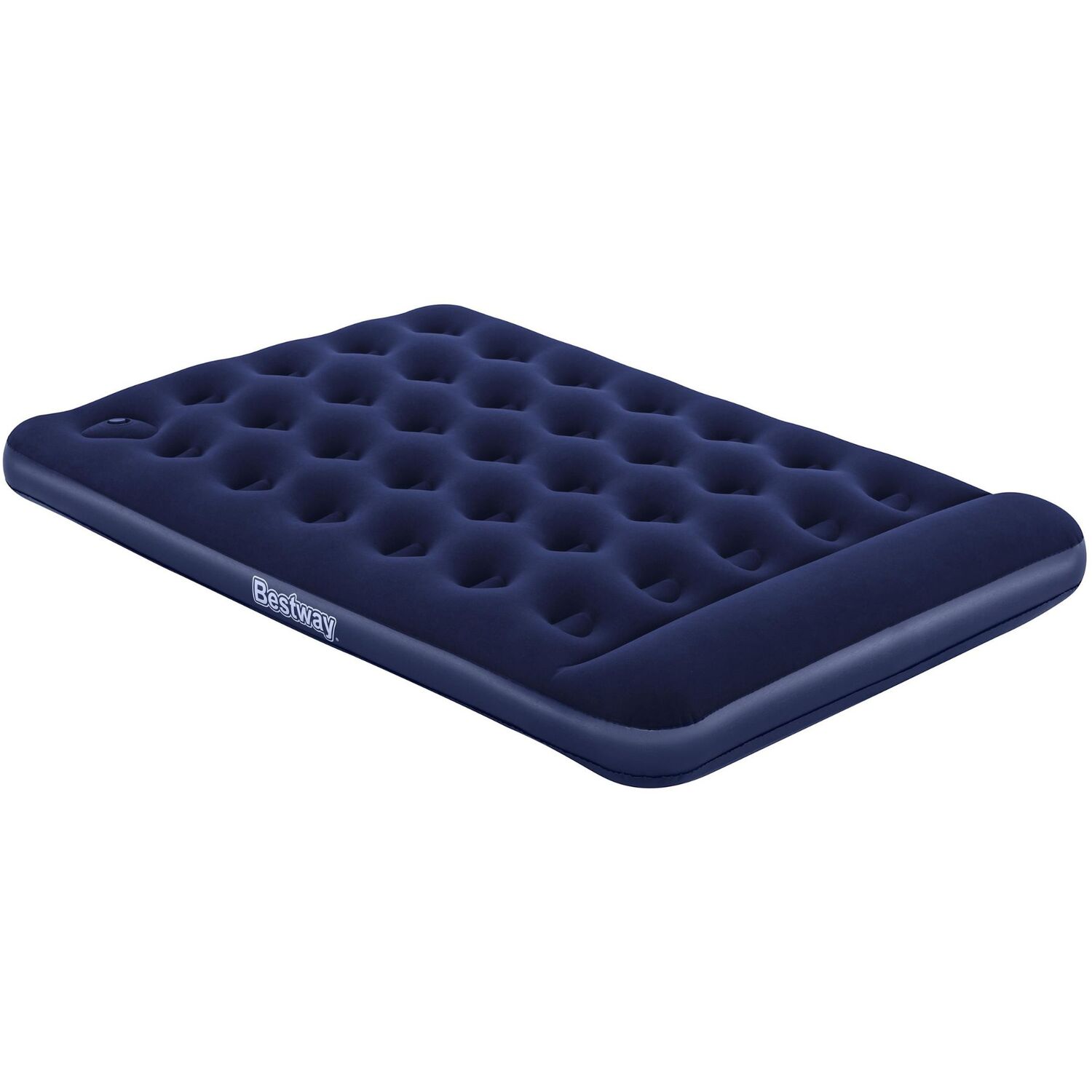Bestway Double Flocked Airbed with Built-In Foot Pump and Pump | Inflatable Camping Air Mattress, Portable Inflatable Bed for 2 People, Fast Inflation - Image 5