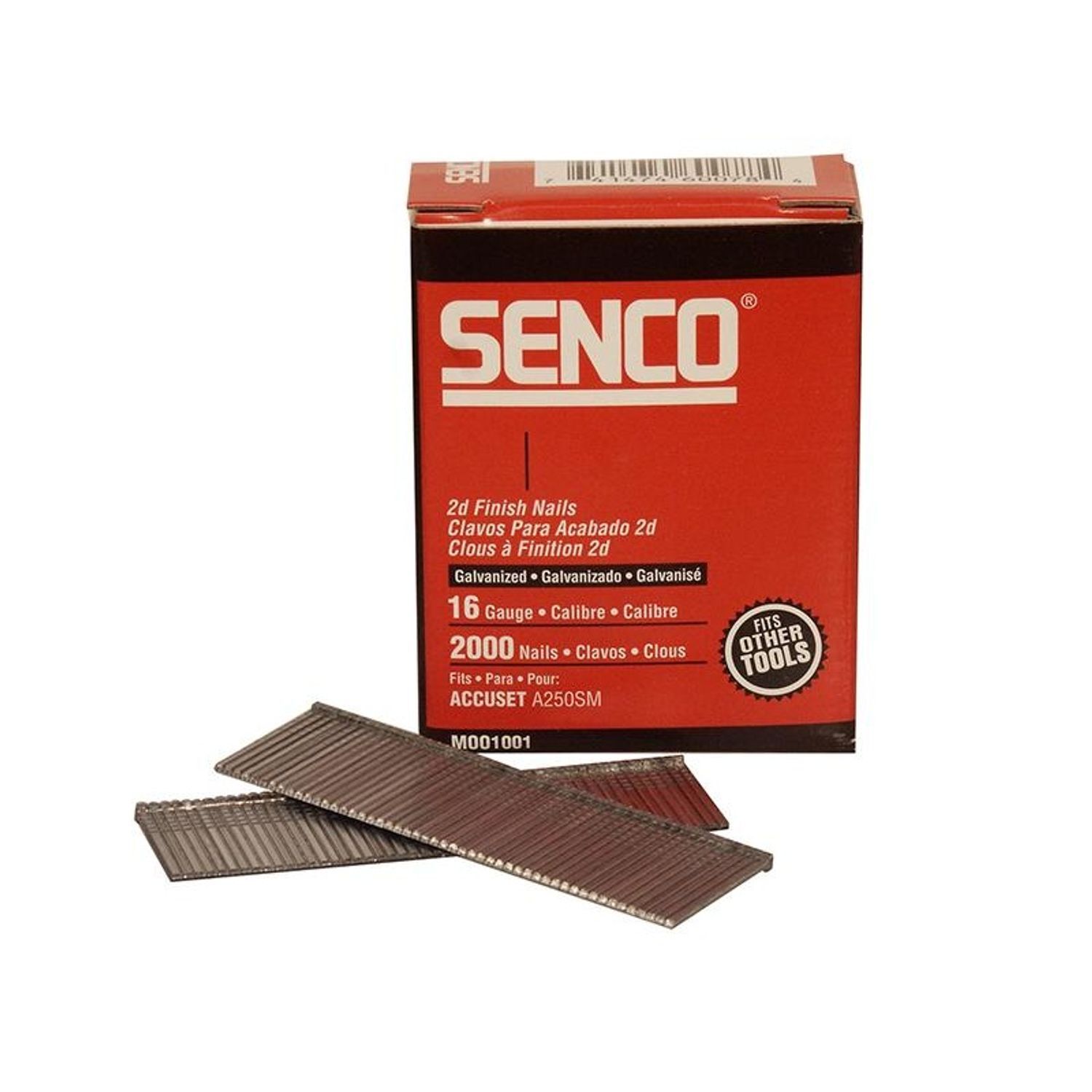 Senco 16 Gauge Galvanised Straight Brad Nails