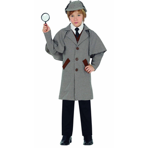 Child Detective Fancy Dress Costume