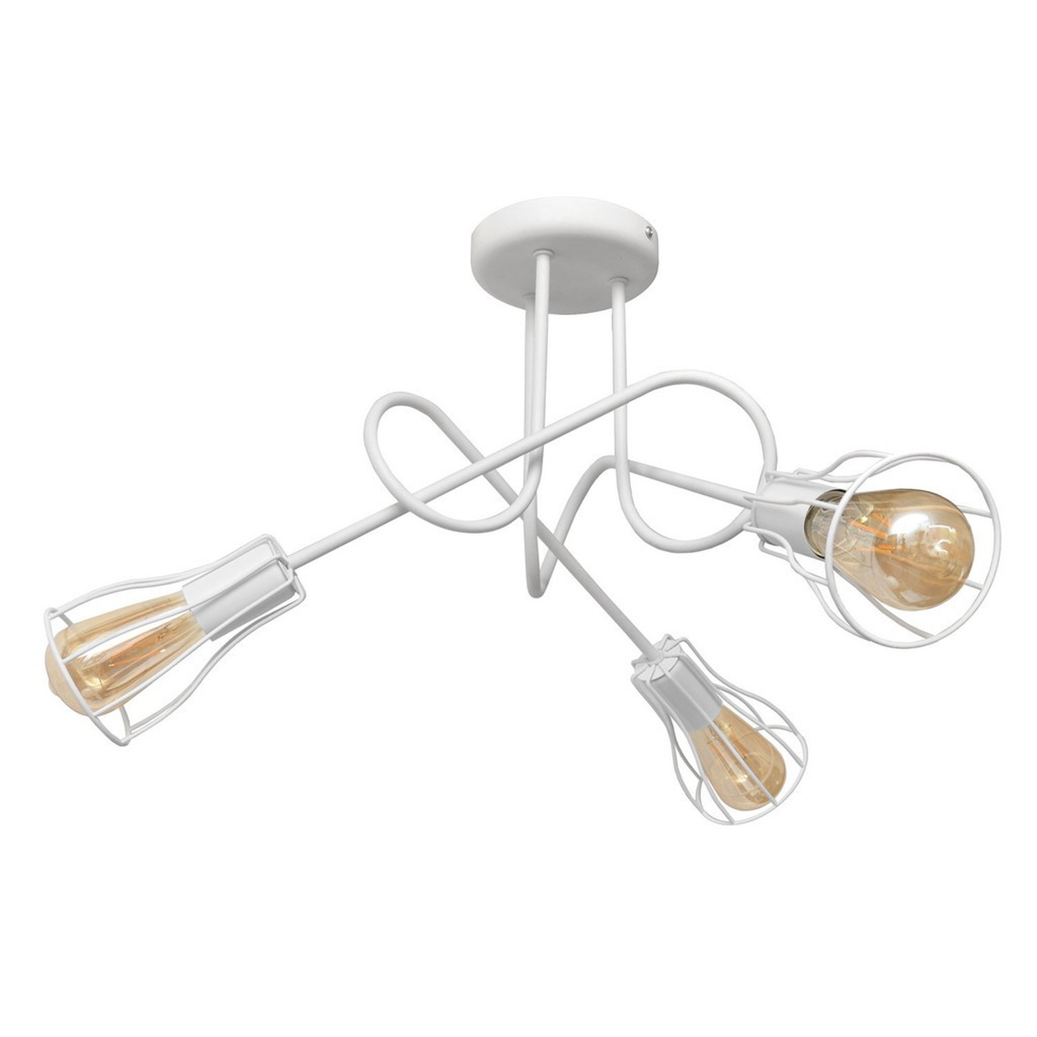 Helam Lighting Oxford Ceiling Light White