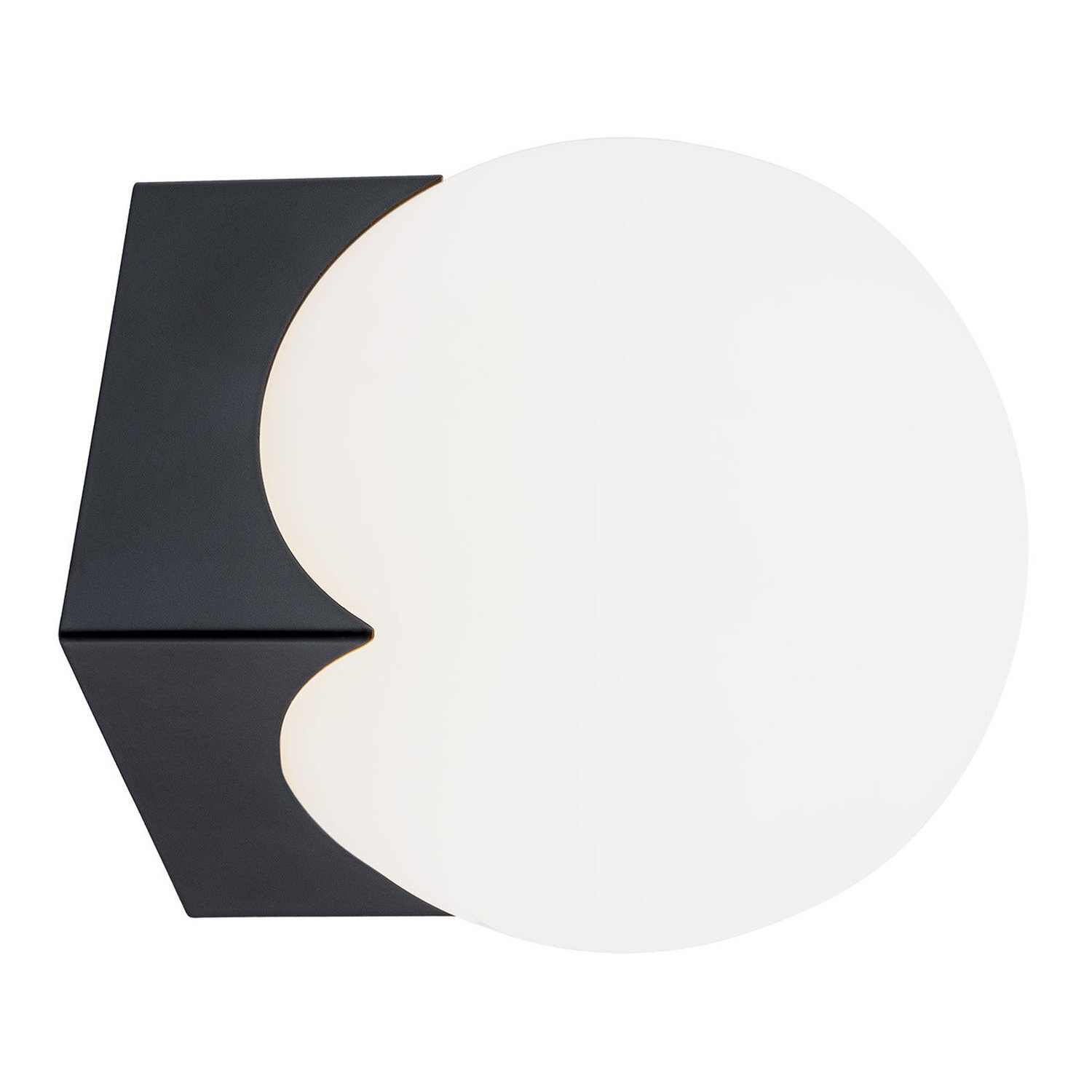 Argon Lighting Austin Wall Light Black