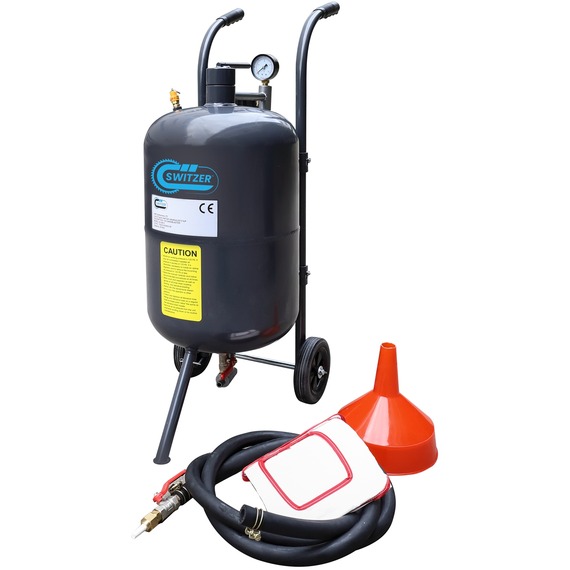 Switzer Portable Sand Blaster 38L 10 Gallon Mobile