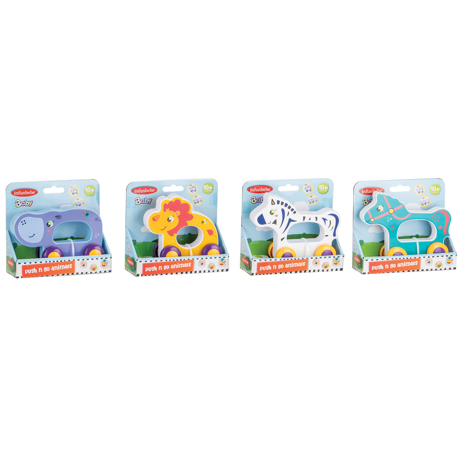 Infunbebe Push N Go Animals