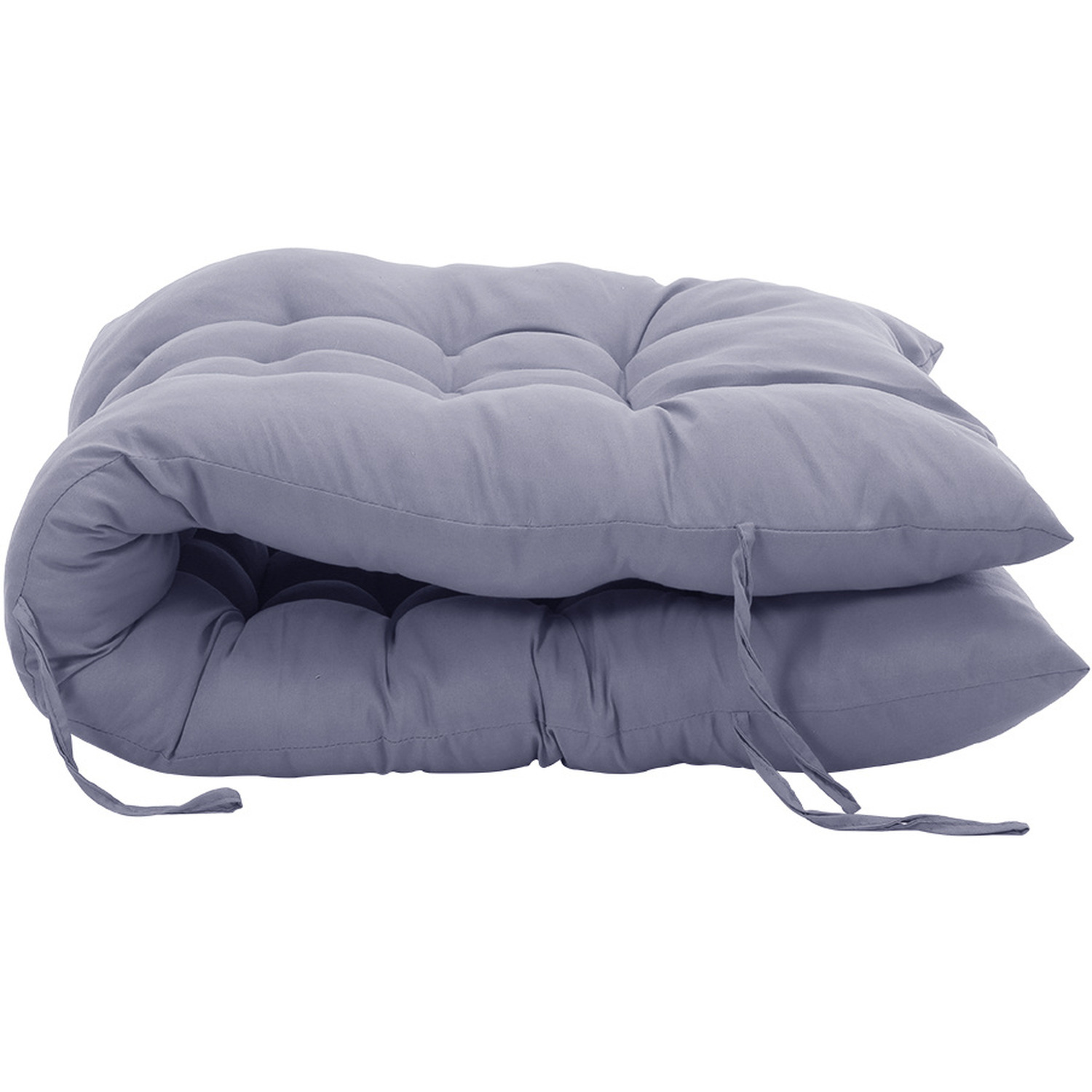 Bench Recliner Lounge Seat Cushion - Grey 125cm