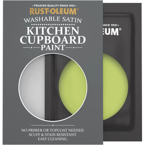 Rust-Oleum Kitchen Cupboard Satin Finish Tester Sachet - Key Lime 10ml