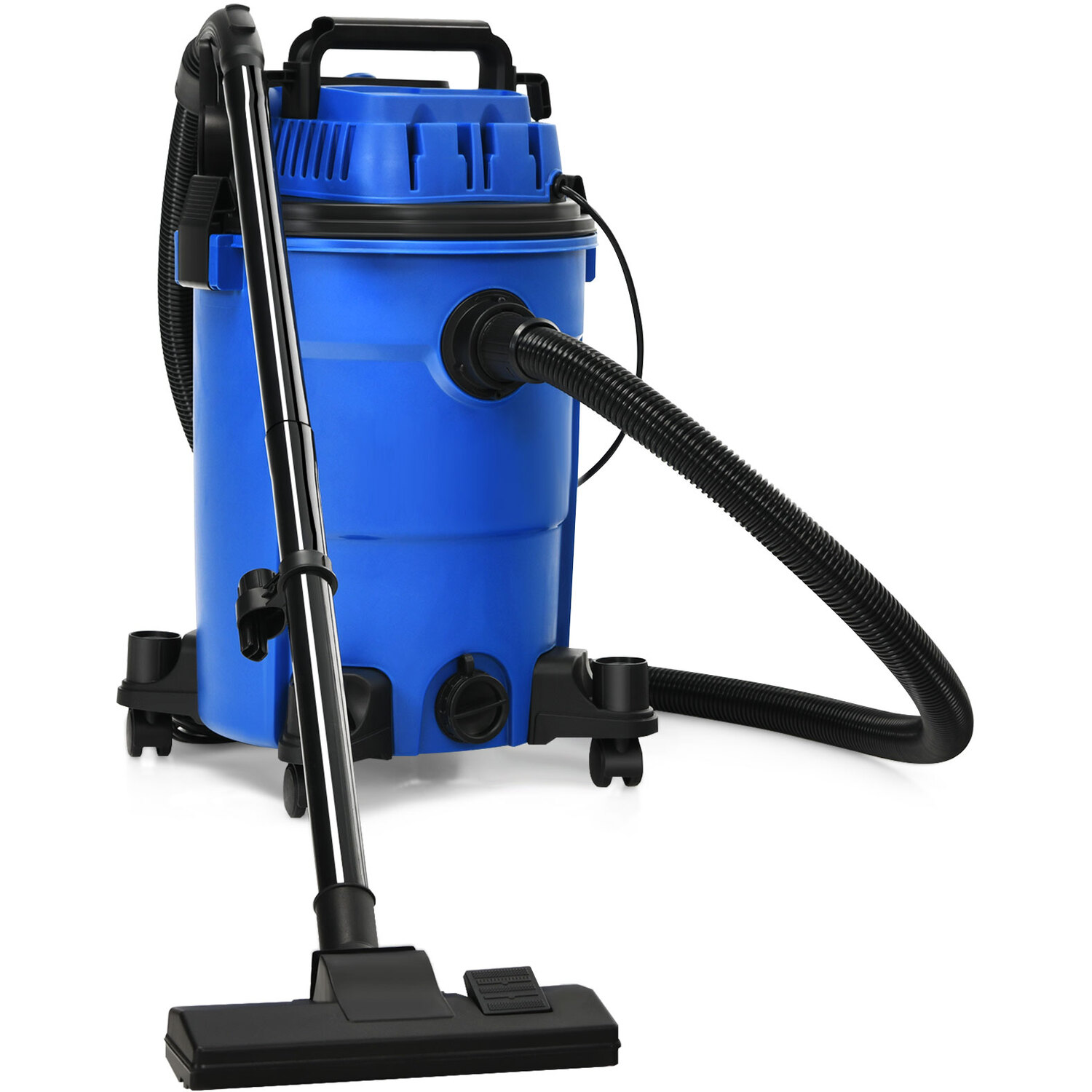 Image of Costway 3-in-1 Portable Shop Vacuum-Blue - Blue