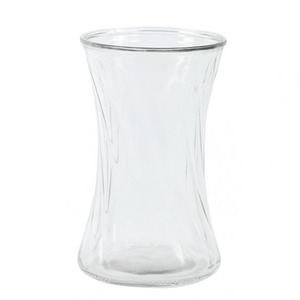 Glass Curling Wave Vase