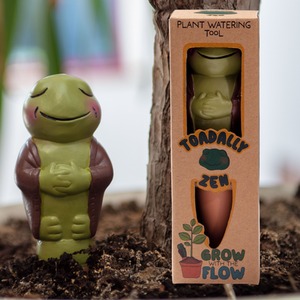 Grow With The Flow Toad - Plant Watering Tool