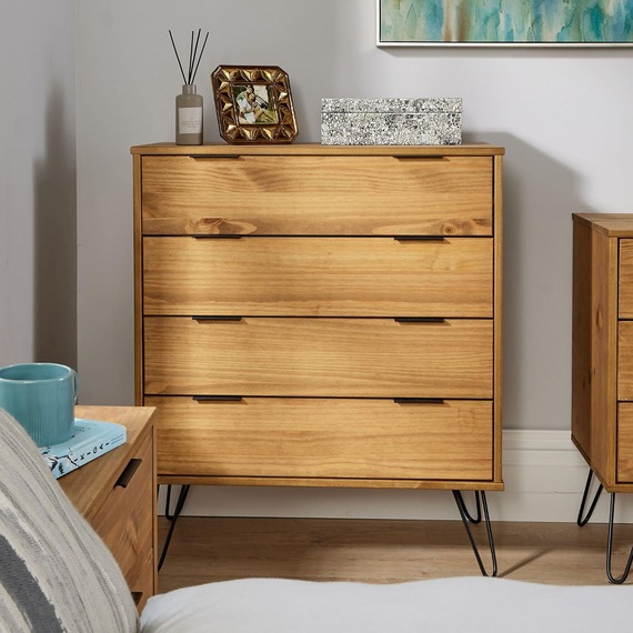 Home Source Acadia 4 Drawer Chest 