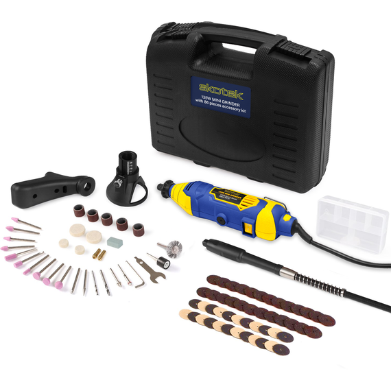 Rotary Tool Kit 80pc Accessory Set and Storage Case
