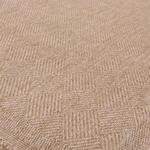 Nature Collection Circle Diamond Outdoor Rug