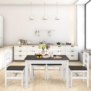 5 Pieces Dining Table Set for 4