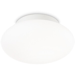 Bubble LED 1 Light Outdoor Flush Light
