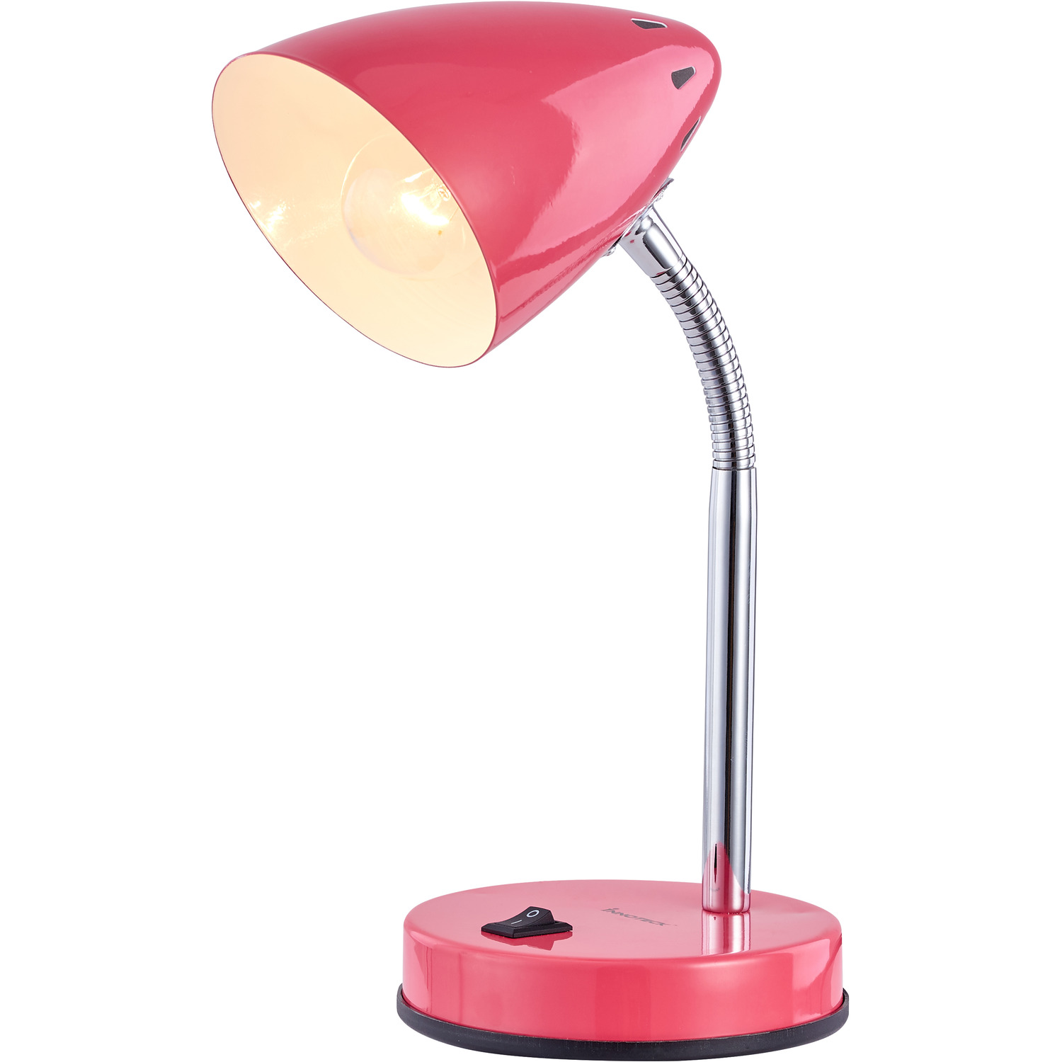 Adjustable Cone Desk Lamp - Pink