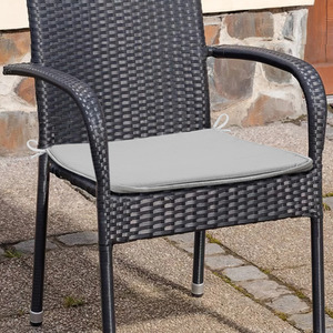 4 Piece Outdoor Plain Seat Cushion Set