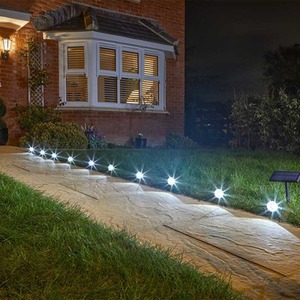Solar Garden Spotlights Set