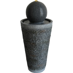Majestic Tower Modern Metal Mains Water Feature