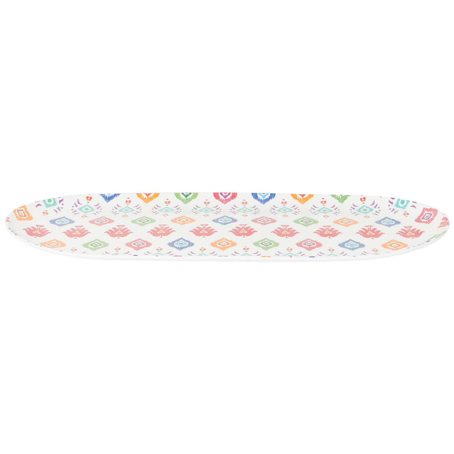 Sahara Brights Serving Platter - White